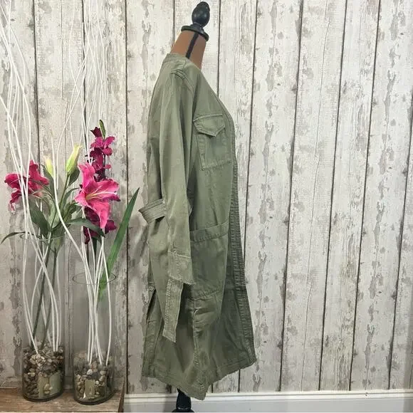 Free People x Sandrine Rose - NWT Army Long Jacket - Picture 10 of 16